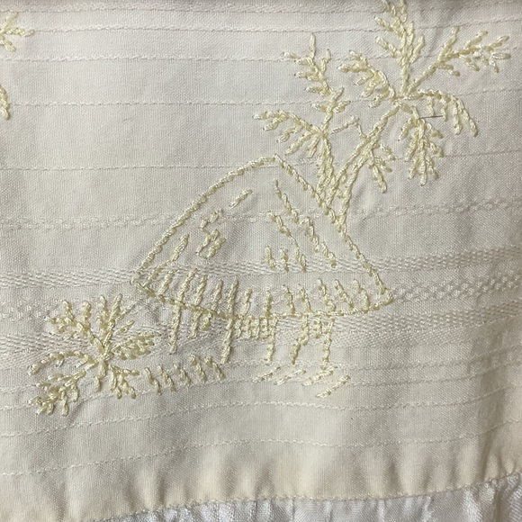 Pre-Owned Tommy Bahama Yellow Floral Short Sleeve Silk Button Up Shirt, Size XL - Picture 10 of 10